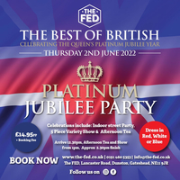 Platinum Jubilee Party with Afternoon Tea at The Fed