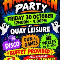 Halloween party at Quay Leisure Bridlington Yo152ab