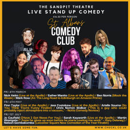 St Albans Comedy Club with Jo Caulfield & Sarah Keyworth