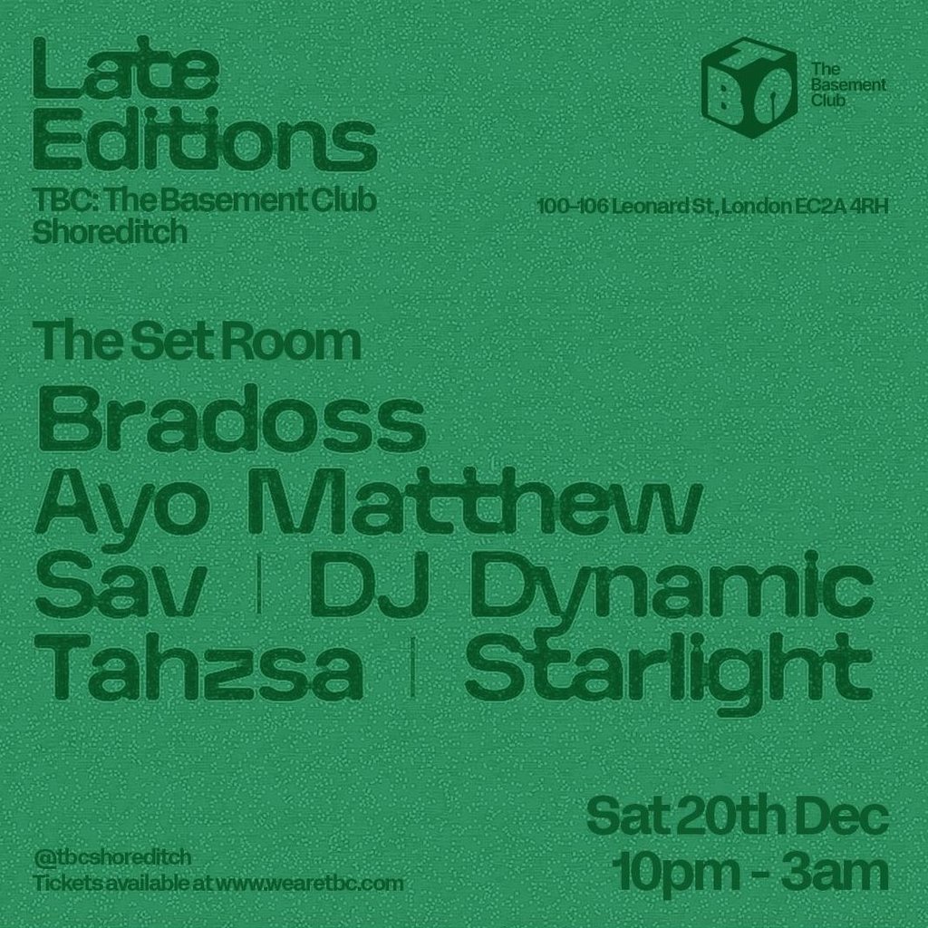 Late Editions: The Set Room Takeover