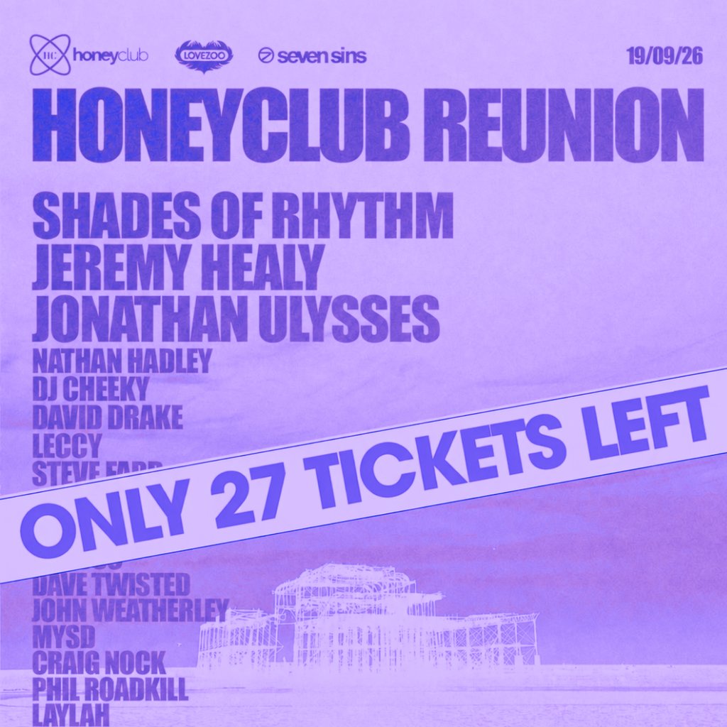 The HONEYCLUB Reunion LOVEZOO / SEVEN SINS Brighton