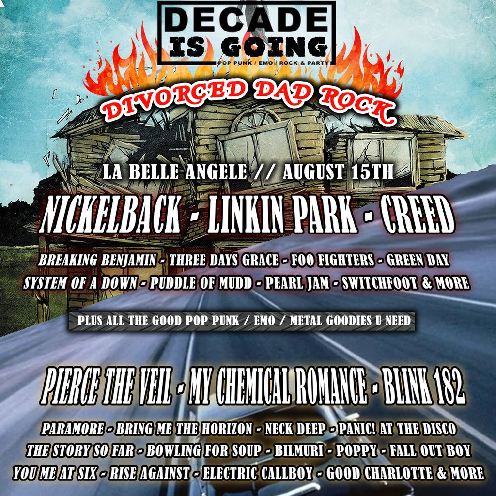 Decade VS Divorced dad Rock Image