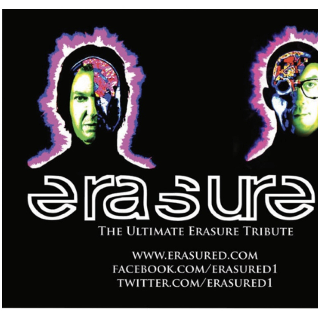 ERASURED Tribute to Erasure THE CENTRAL BAR And VENUE Ibstock Sat