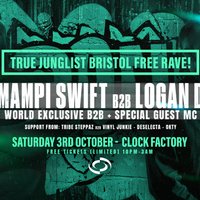 True Junglist FREE RAVE - Mampi Swift B2B Logan D