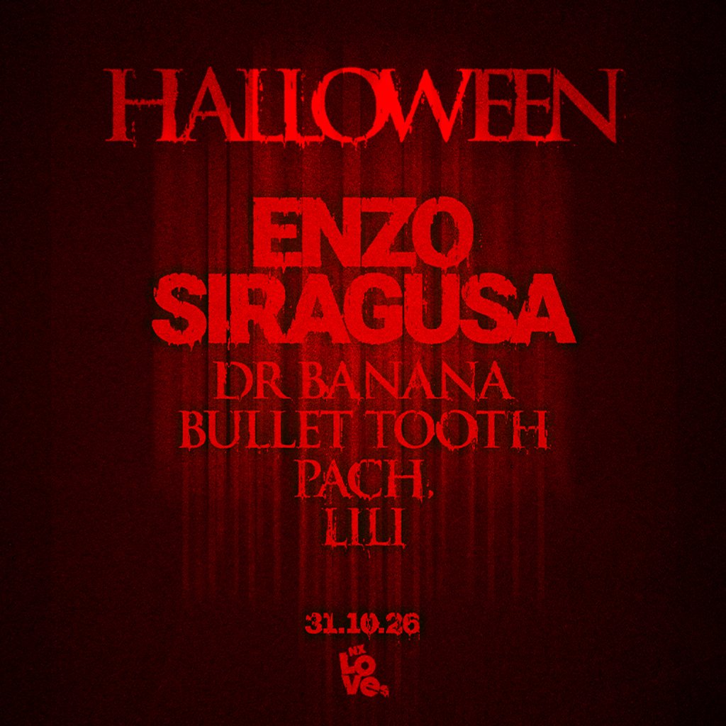 HALLOWEEN: Enzo Siragusa, Dr Banana, bullet tooth, PACH., LILI at NX Newcastle, Newcastle Upon Tyne