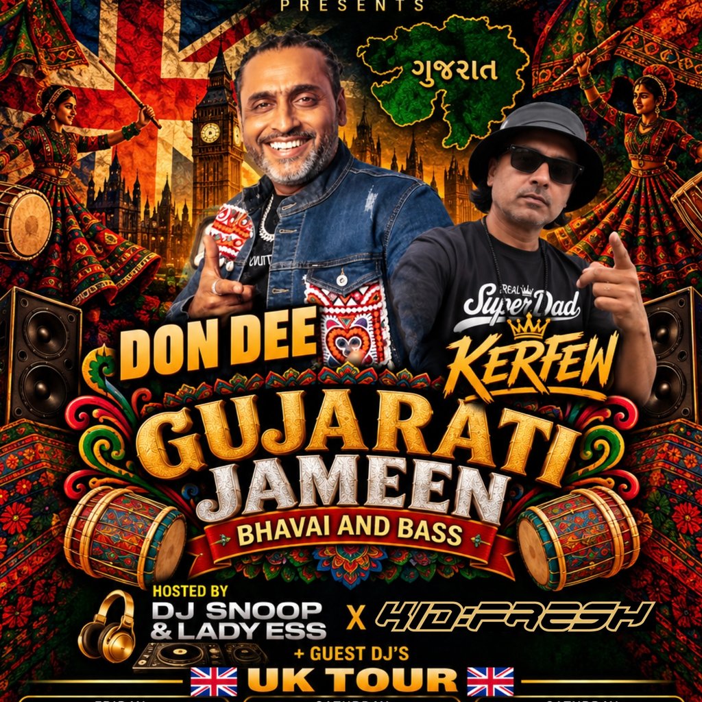 Gujarati Jameen - **UK TOUR** Leicester at Fat Cats, Leicester