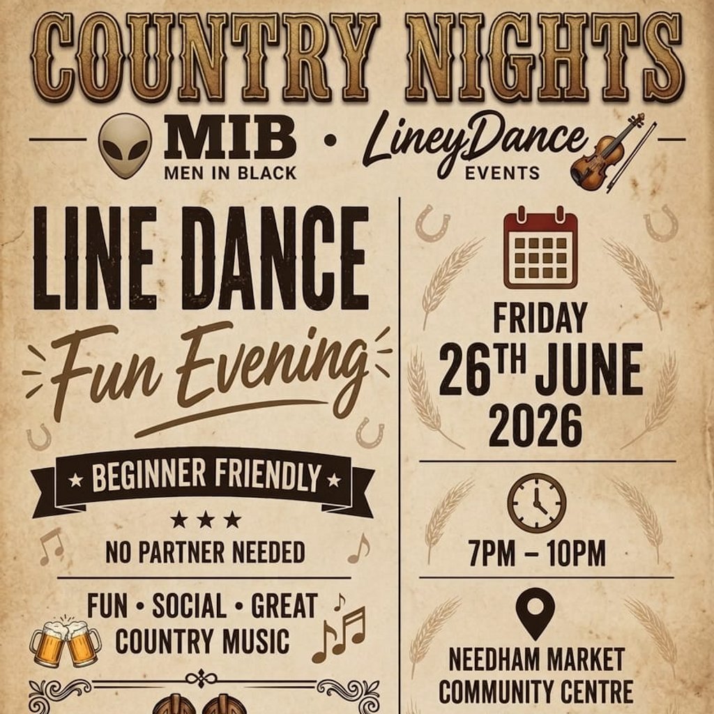 Beginner Line Dance Social with 4 Instructors
