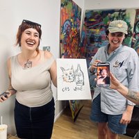 Sip & Paint at Great Northern Warehouse