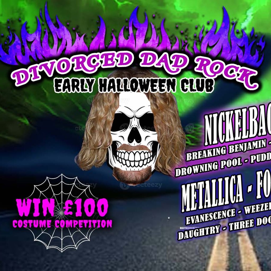 Divorced Dad Rock: Early Halloween Club (Newcastle) at Digital Newcastle, Newcastle Upon Tyne