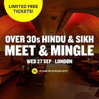 FREE Hindu & Sikh Meet and Mingle, London - Over 30s