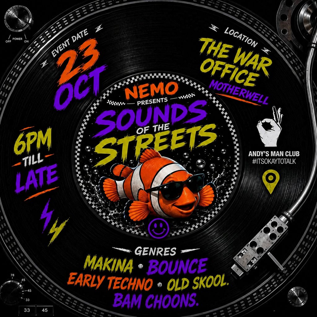 Sounds Of The Streets at The War Office, Motherwell