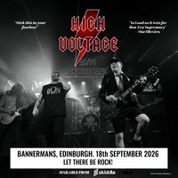 High Voltage - Scotlands Premier AC/DC Tribute Band at Bannermans Edinburgh