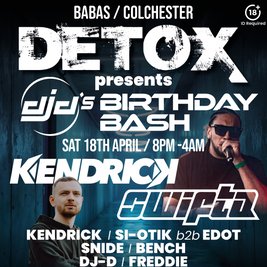 DETOX DJ-Ds Bday Bash