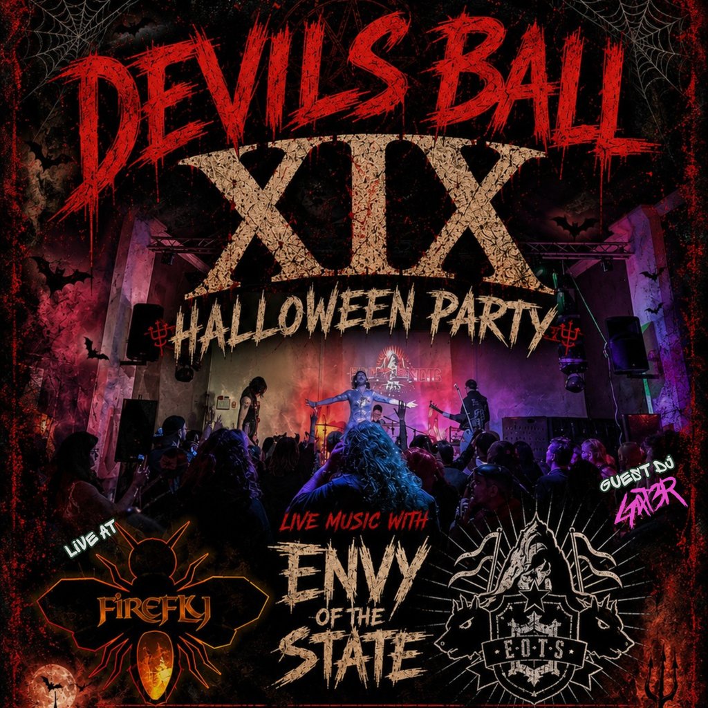 Devils Ball XIX — gig artwork