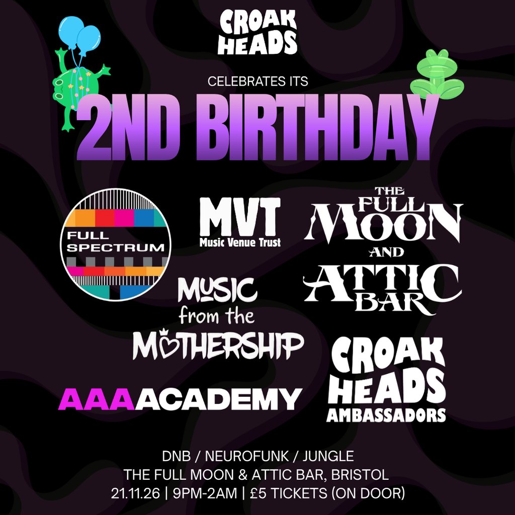 Croakheads 2nd Birthday