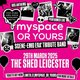MYSPACE PARTY @ The Shed [Leicester] Event Title Pic