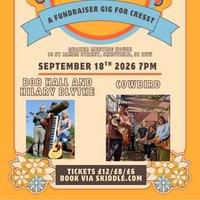 A night with Bob Hall, Hilary Blythe and Cowbird at The Quaker Meeting House, Sheffield