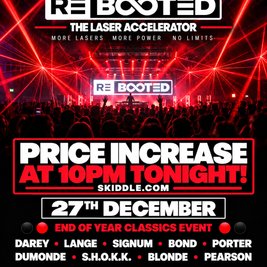 The Laser Accelerator Returns! End Of Year Trance Classics Event