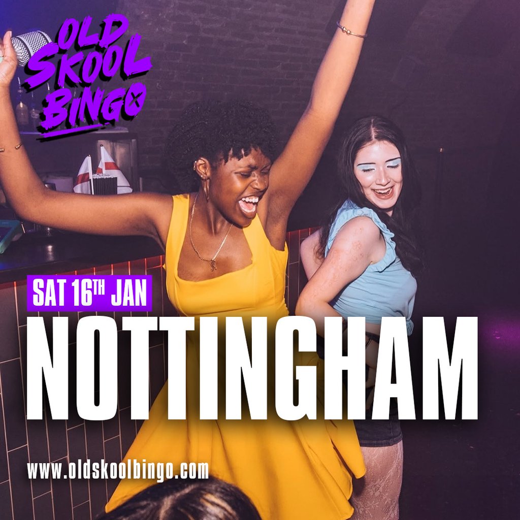 Old Skool Bingo Sat 16th January Nottingham at Ng One Nottingham, Nottingham