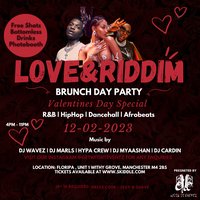 Love & Riddim - Valentine Special Day Party at Floripa Manchester
