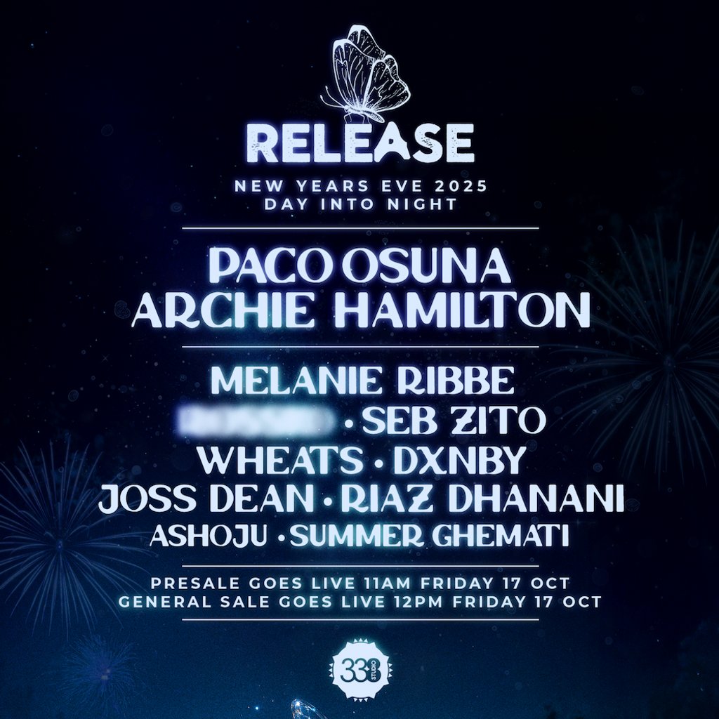 Release NYE : Paco Osuna, Archie Hamilton + more