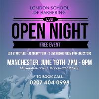 London School of Barbering Academy Open Night - Manchester