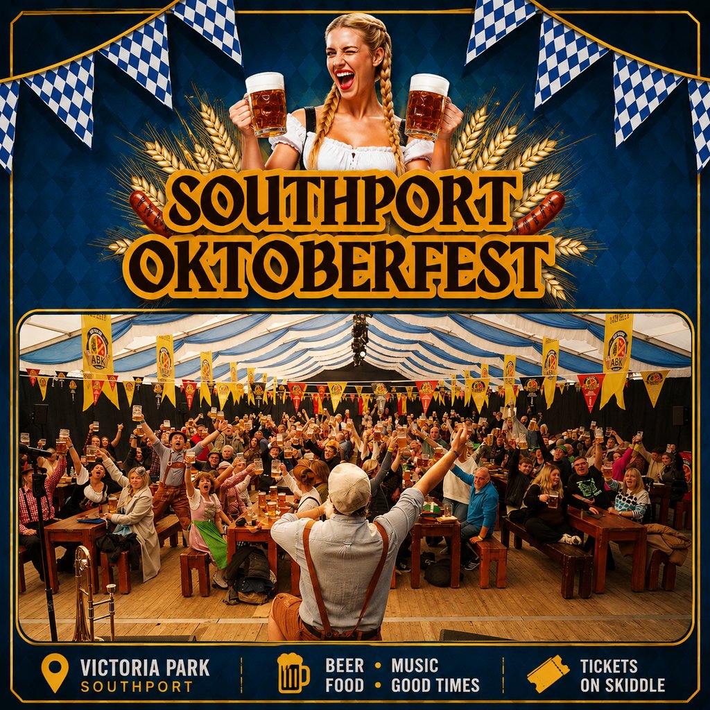 Southport Oktoberfest 2026 at Victoria Park, Southport