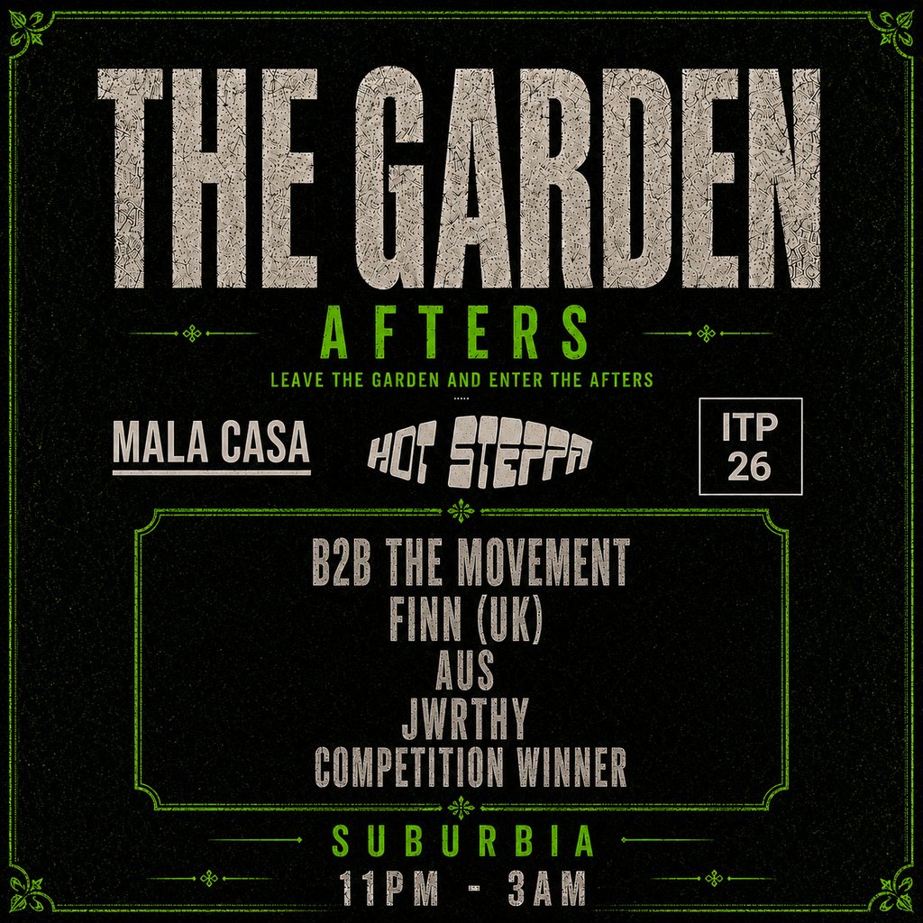 The Garden Afters at Suburbia