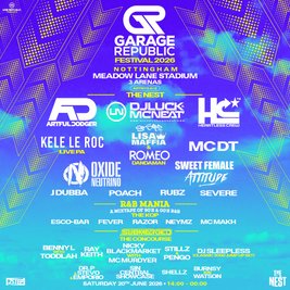 Garage Republic Festival 2026 | Notts County Ground