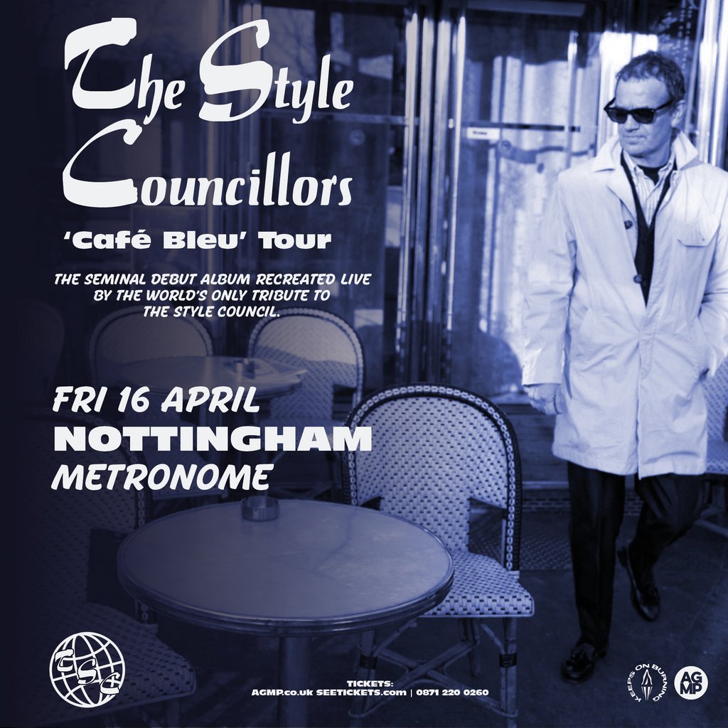 THE STYLE COUNCILLORS 'Cafe Bleu' Tour at Metronome, Nottingham