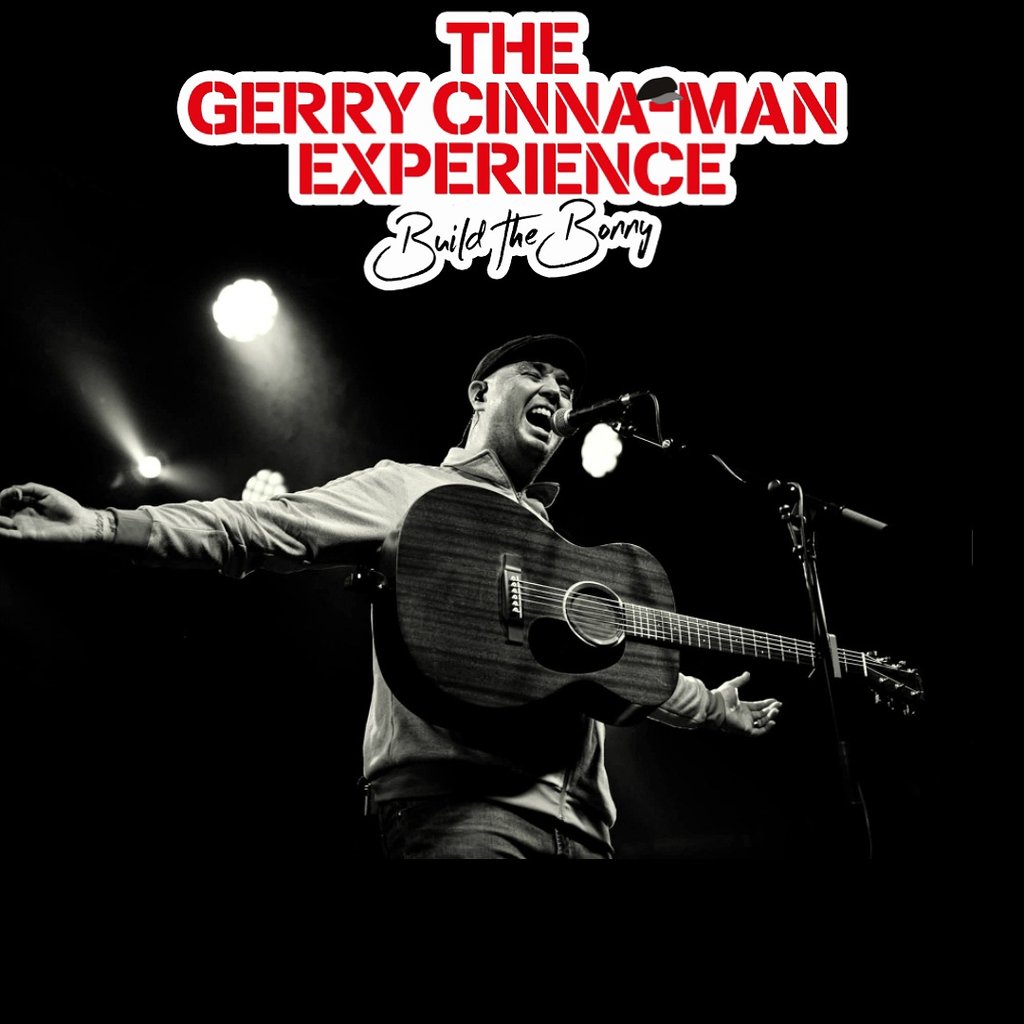 The Gerry Cinna-Man Experience — gig artwork