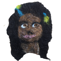 Wet-felted Faces - Create Together
