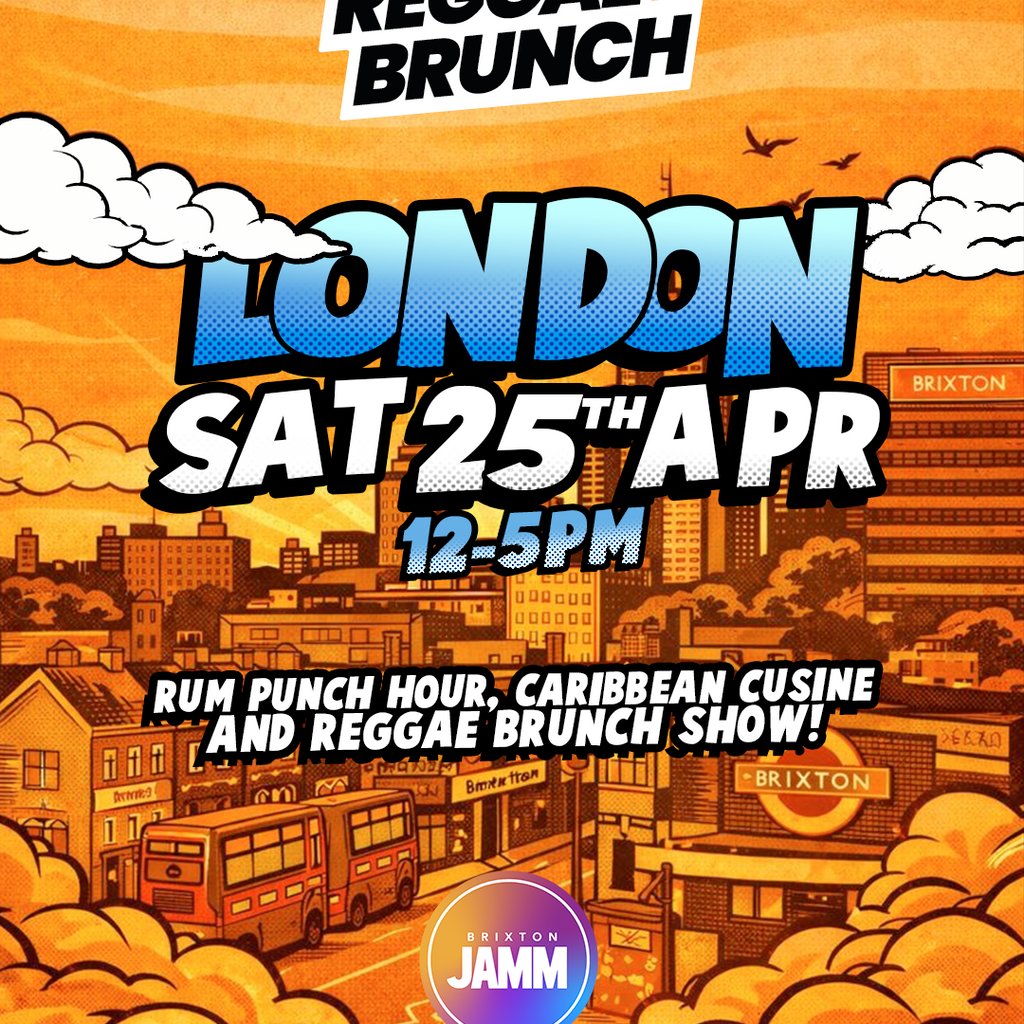 The Reggae Brunch - Sat 25th April