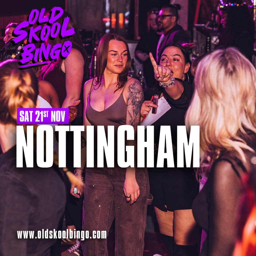 Old Skool Bingo Sat 21st Nov Nottingham at Ng One Nottingham, Nottingham