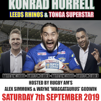An Evening With... KONRAD HURRELL, WAYNE GODWIN & ALEX SIMMONS at Milford Marlins ARLFC