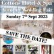 Cottons Hotel & Spa Wedding Fair Event Title Pic