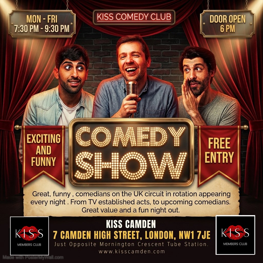 Comedy Show London | Wed 27th May