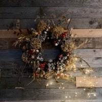 Christmas Wreath Making Workshop at Spindleberry Flowers