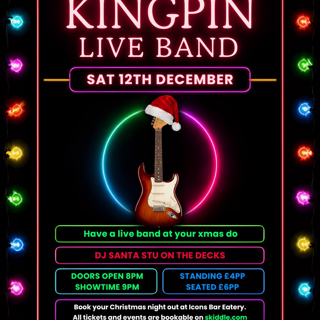 Kingpin Live- Christmas party