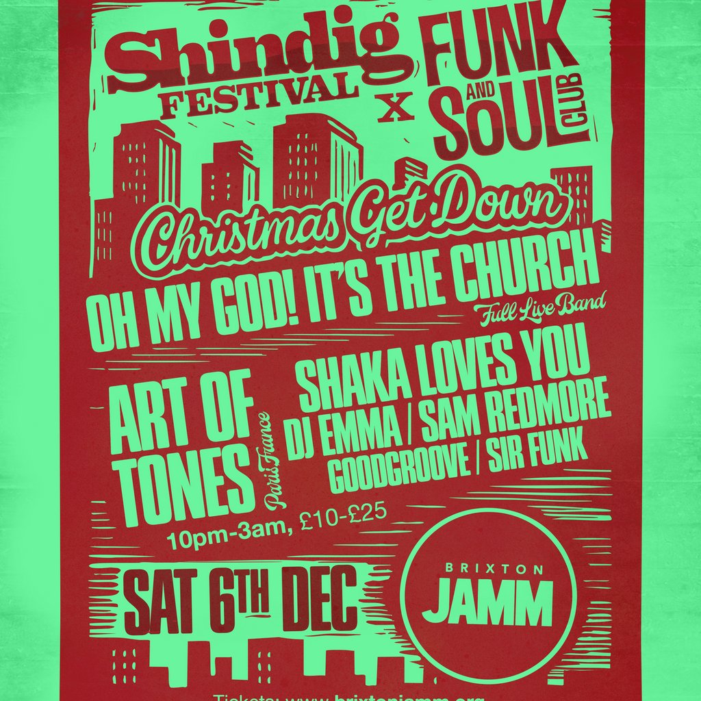 The Shindig Festival & Funk and Soul Club Christmas Get Down