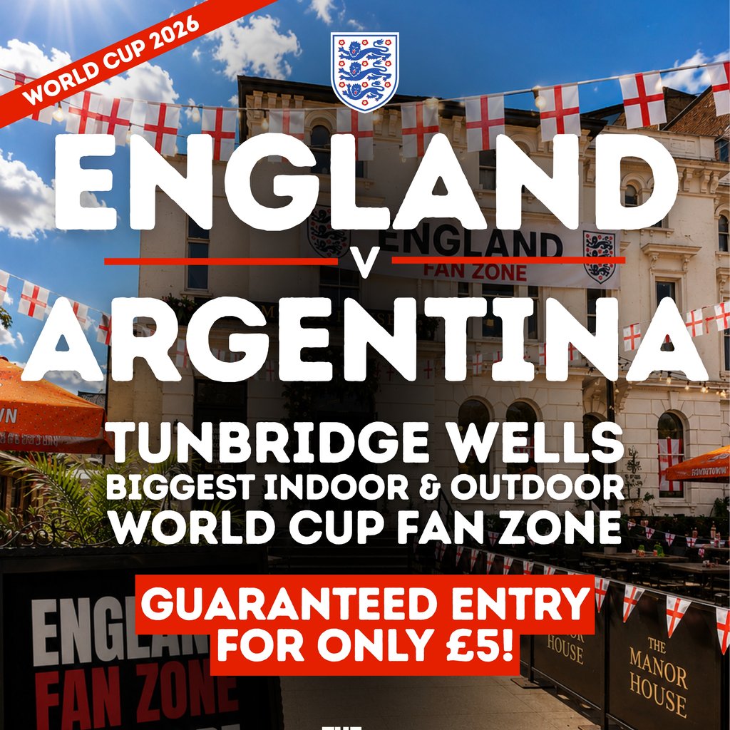 England v Argentina: World Cup Fan Zone | Tunbridge Wells