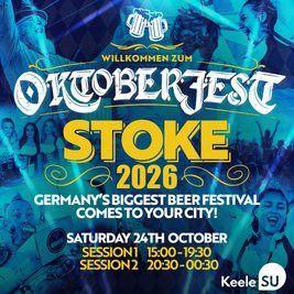 Oktoberfest | Keele SU, Stoke | SATURDAY