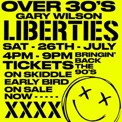 Over 30s Daytime Party