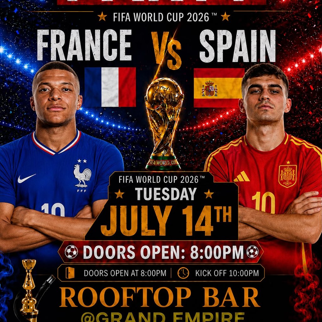 FRANCE vs SPAIN - WATCH PARTY