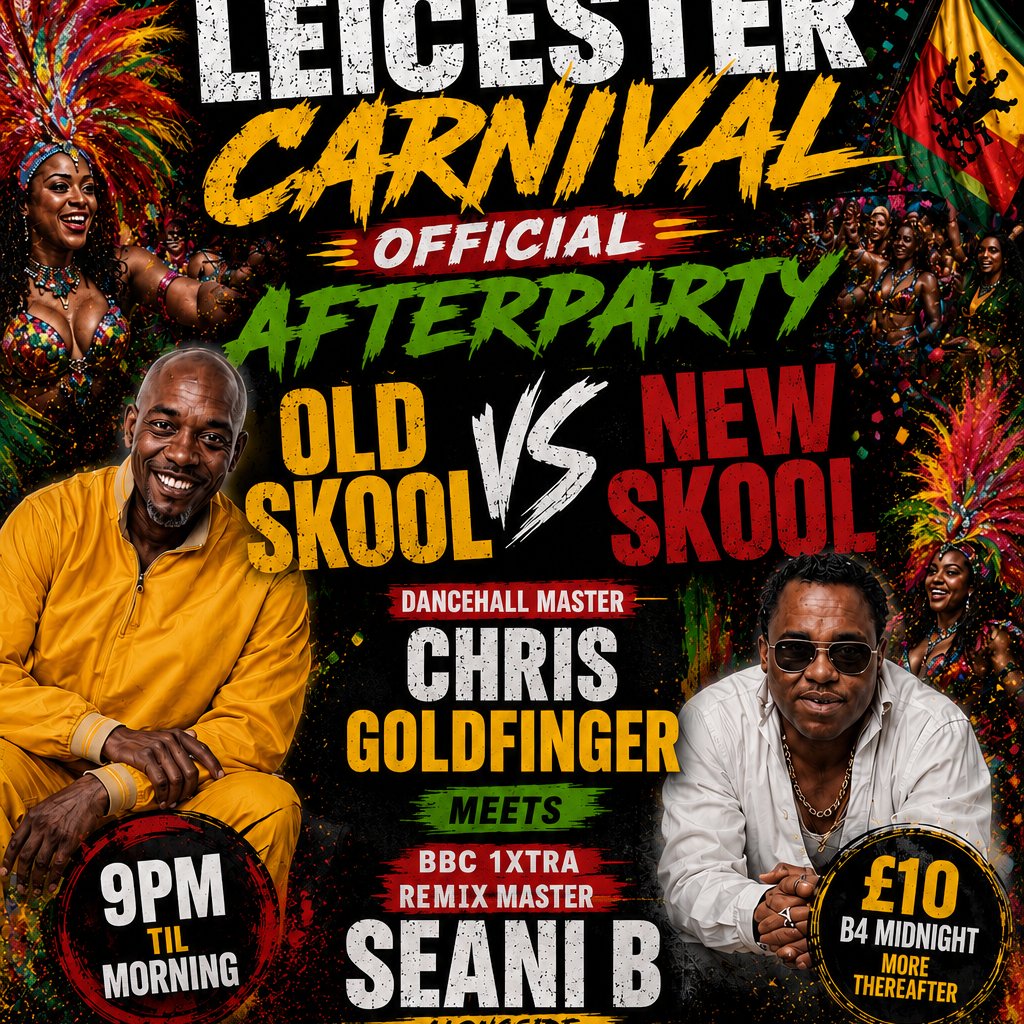LEICESTER CARNIVAL afterparty