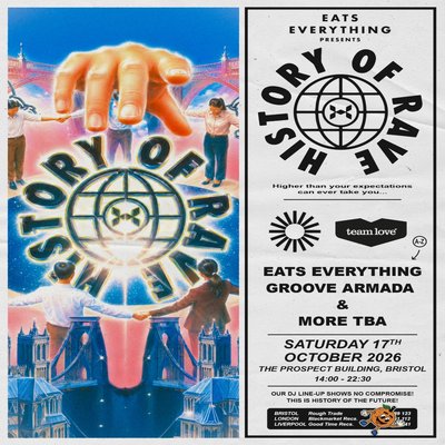 History Of Rave: Eats Everything, Groove Armada + More TBA