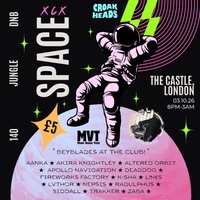 Croakheads does space xcx at the castle e1 on 03.10.26