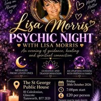 Lisa Morris psychic medium at B77 2ED