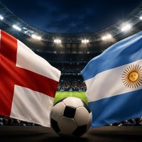 England vs Argentina at Bally's Casino Newcastle