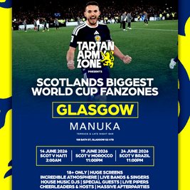 Tartan Army Zone: Scotland Vs Brazil (Glasgow)